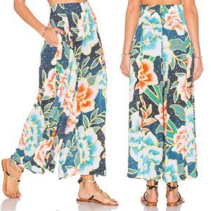 Mara Hoffman S Floral Easy Culottes Wide Leg Pants